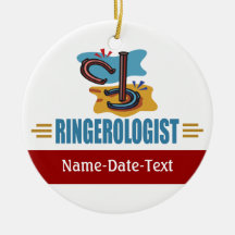 Funny Horseshoes Christmas Ornament