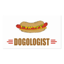 Funny Hot Dog Business Card Templates