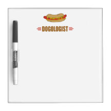 Funny Hot Dog Dry-Erase Board