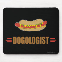 Funny Hot Dog Mouse Pad
