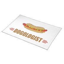 Funny Hot Dog Placemat