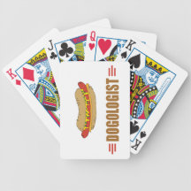 Funny Hot Dog Playing Cards