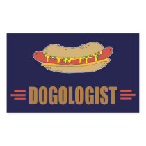 Funny Hot Dog Rectangular Sticker