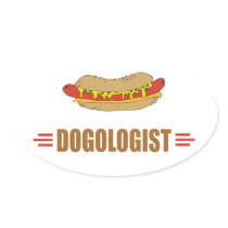 Funny Hot Dog Stickers