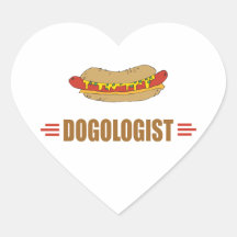 Funny Hot Dog Stickers