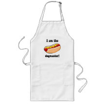 Funny hotdog apron