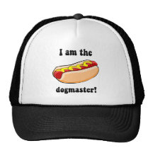 Funny hotdog trucker hat