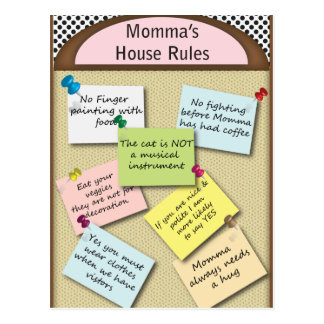 Funny House Rules Gifts on Zazzle