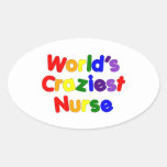 Funny Humorous Nurses : World's Craziest Nurse Stickers