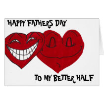 FUNNY HUSBAND FATHERS DAY card