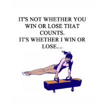 funny i love gymastics design for gymnasts t-shirts