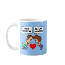 funny I love you Coffee Mugs