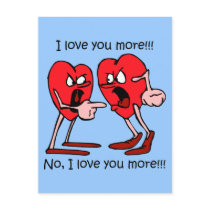 Funny I love you Post Cards