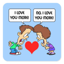 funny I love you Sticker