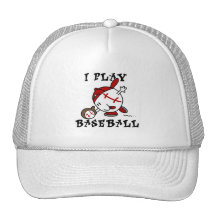 Funny I Play Baseball Tshirts and Gifts Trucker Hat