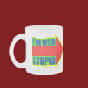 Funny I'm With Stupid T-shirts Gifts