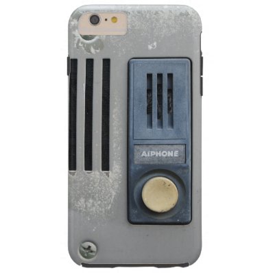 Funny Intercom Call Button Tough iPhone 6 Plus Case