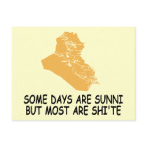 Funny Iraq war postcards