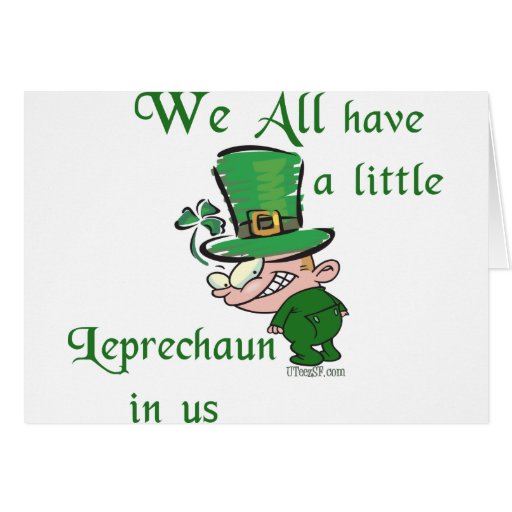Funny Irish Greeting Card Zazzle