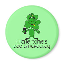 Funny Irish slogan Magnets