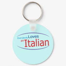 Funny Italian Keychain by biscottimafia Funny Italian Keychain