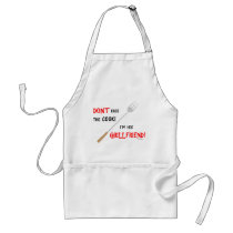 Funny Jealous Girlfriend BBQ Apron