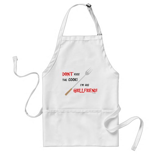 Funny Jealous Girlfriend BBQ Apron