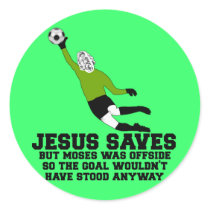 Funny Jesus saves stickers by Thealiensarecoming Funny Jesus saves stickers
