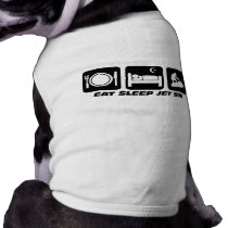 Funny jet ski pet clothing