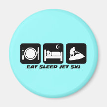 Funny jet ski magnets