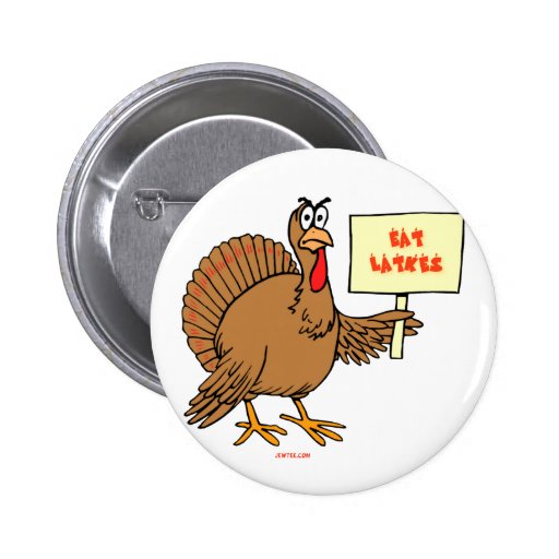 FUNNY JEWISH THNAKSGIVUKKAH HANUKKAH GIFTS PINBACK BUTTON Zazzle