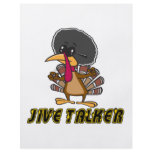 funny jive talker turkey cartoon flyers