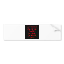 funny joke for you bumper stickers