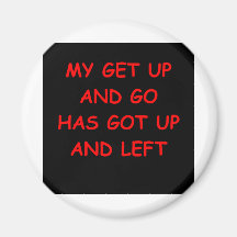 funny joke for you refrigerator magnet