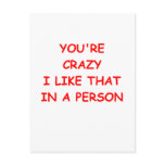 funny jokes for you postcard