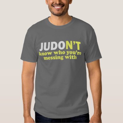 Funny judo shirt