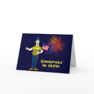 Funny July 4th Card card
