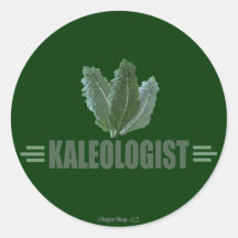 Funny Kale Stickers