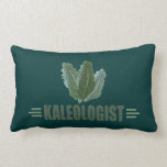 Funny Kale Throw Pillow