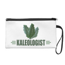 Funny Kale Wristlet Purse