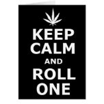 Funny keep calm and carry on cards