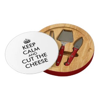 Funny Keep Calm and Cut the Cheese Kitchen Gifts