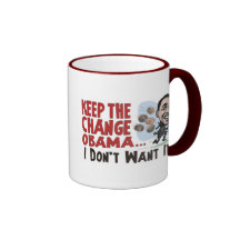 Funny Keep the Change Obama Gear Coffee Mug