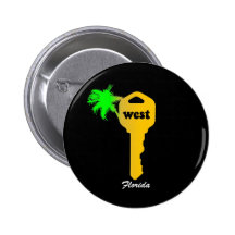 Funny Key West Pinback Button