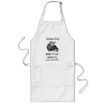 Funny Kings Apron by NickelCity Funny Kings Apron