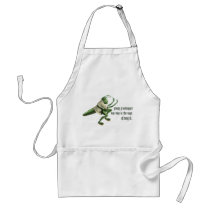 Funny Kung Fu Grasshopper Apron