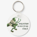 Funny Kung Fu Grasshopper keychains