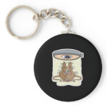 funny lab rats key chain