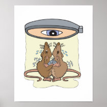 funny lab rats print