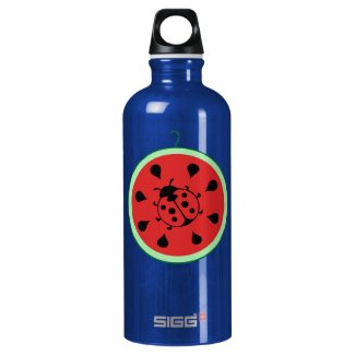 Funny Ladybug and Watermelon SIGG Traveler 0.6L Water Bottle